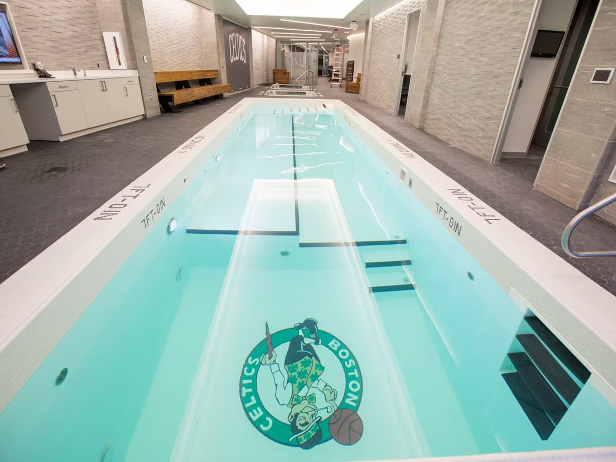 Boston celtics practice pool