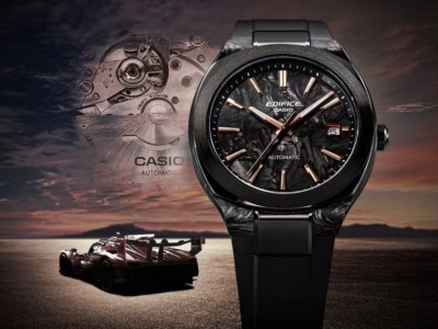 Casio's Toyota Racing Edifice Goes Mechanical With a Forged Carbon Case