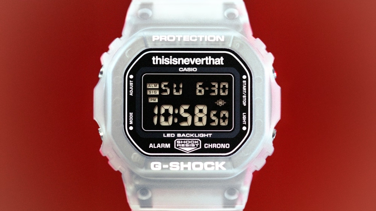 G-SHOCK's Latest Streetwear Collab Is a Throwback to '90s South Korea
