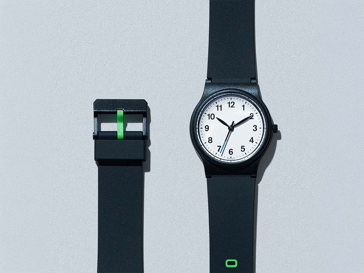 Citizen familymart watch white dial top down
