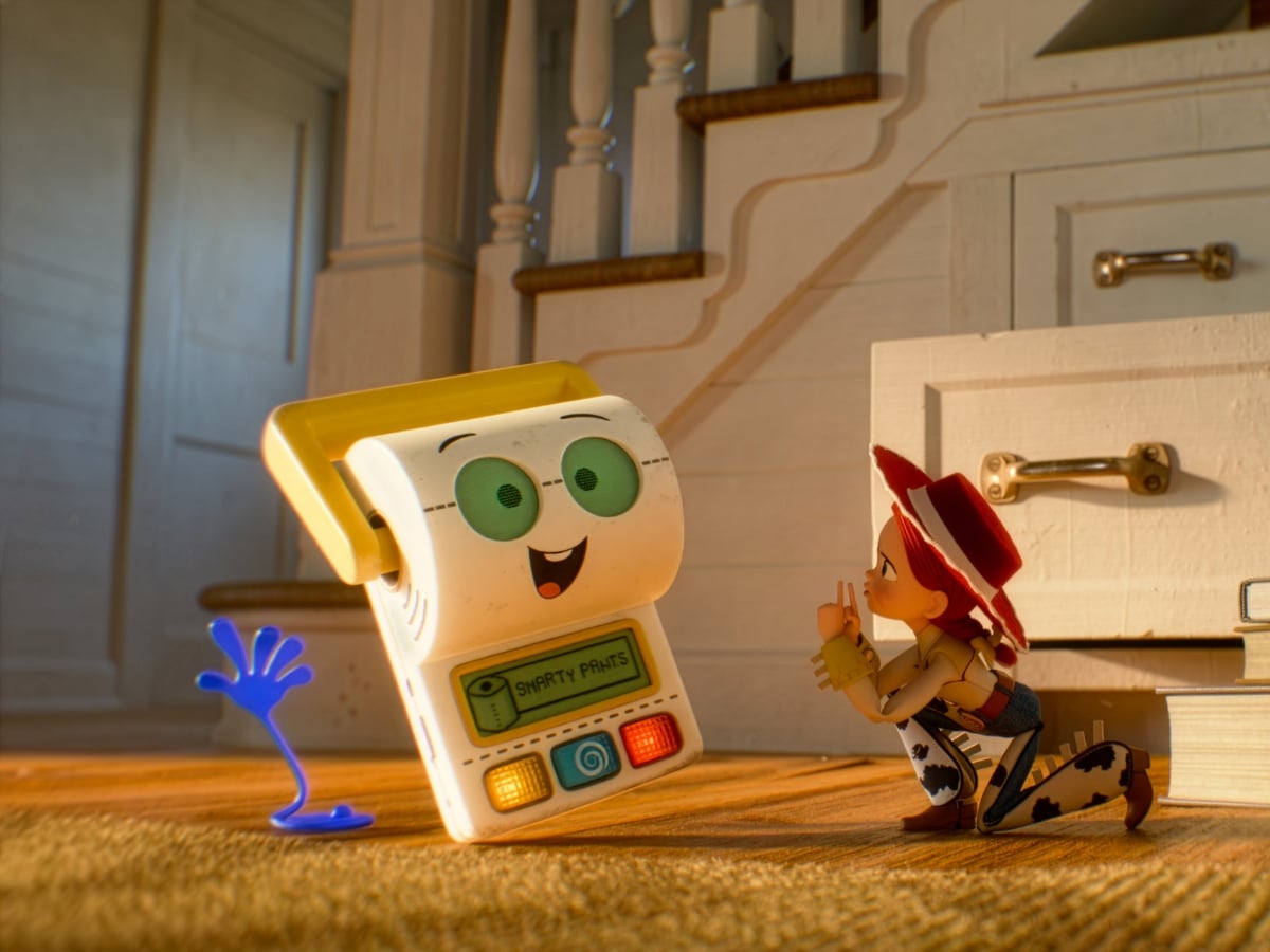 Conan o'brien voices smarty pants in toy story 5