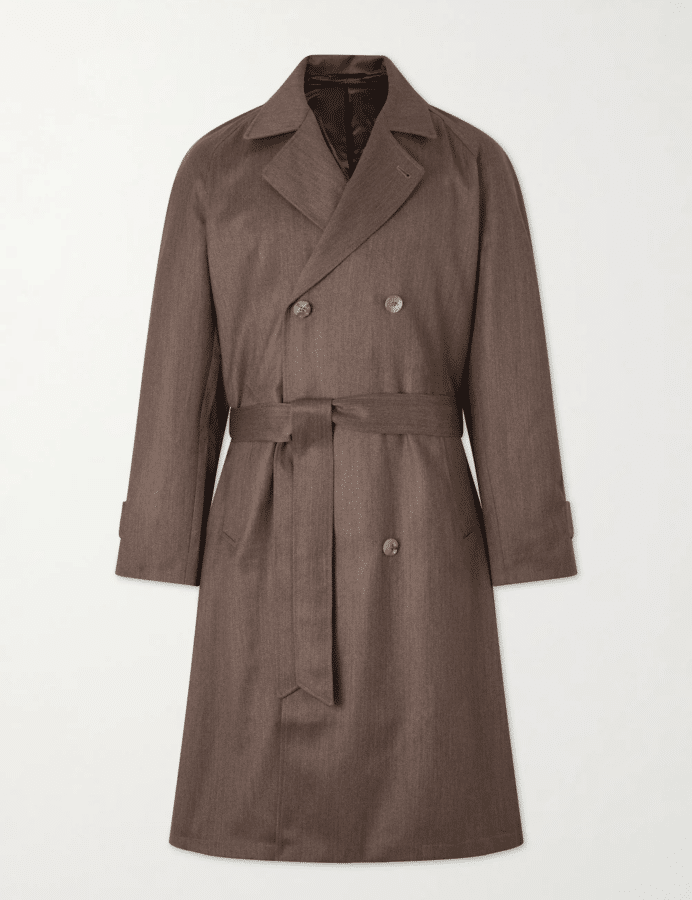 Debonne facture grandad double breasted coat 1