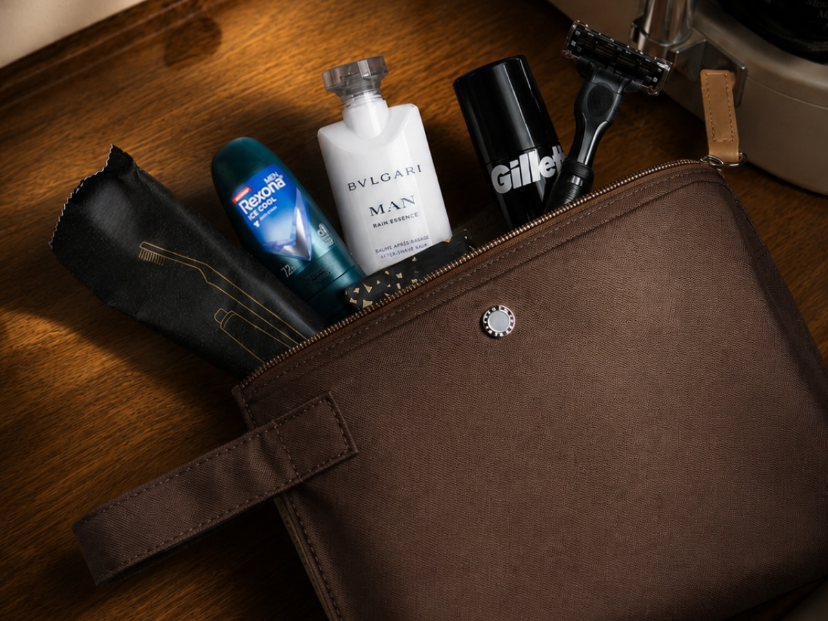 Emirates bulgari amenit kits for first and business class customers 5