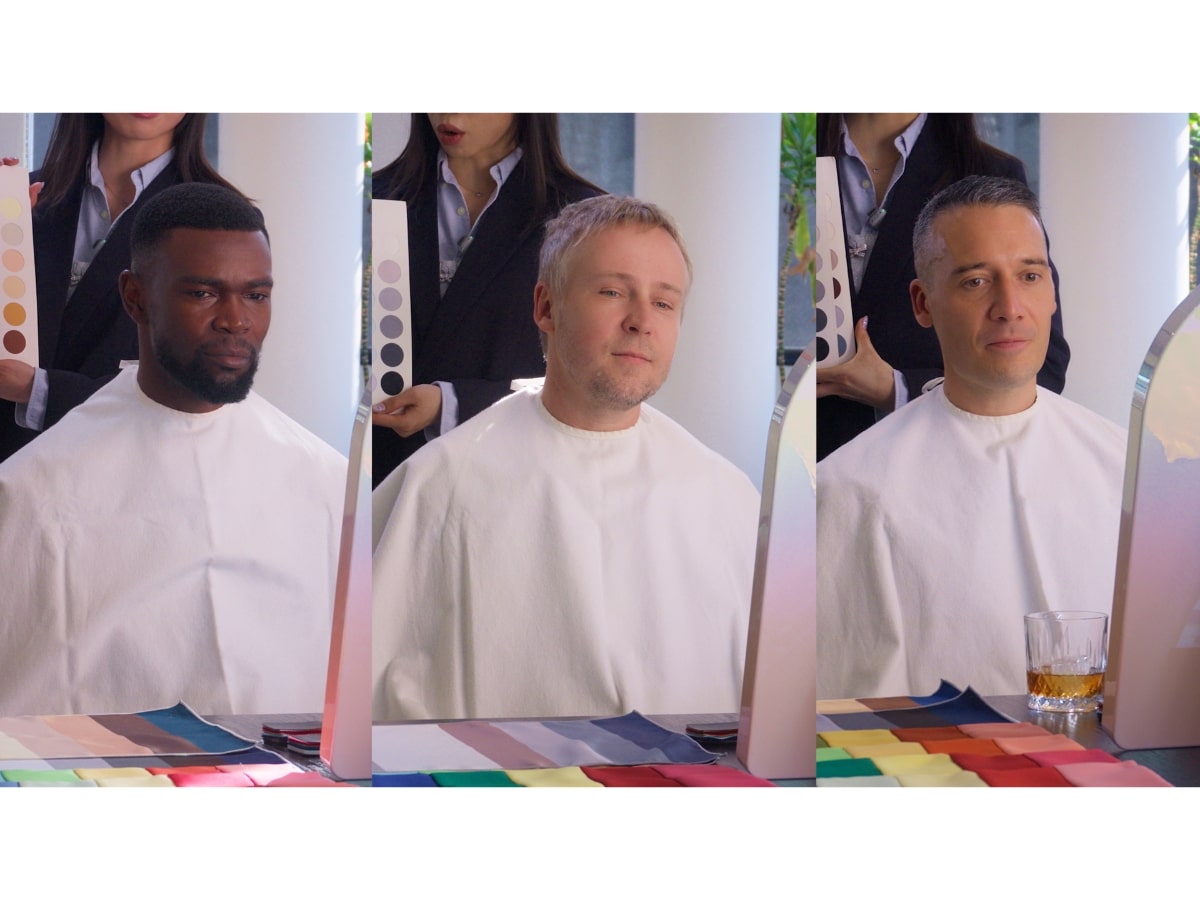 Frank rob e and rob s during the colour analysis