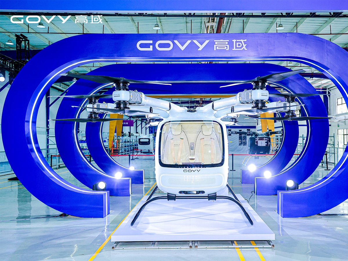 Govy aircab on production line