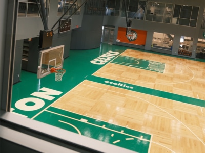 Inside the Boston Celtics Practice Facility at New Balance World Headquarters