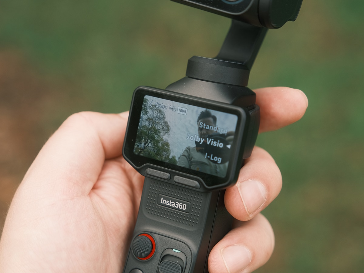 Insta360 luna ultra colour control