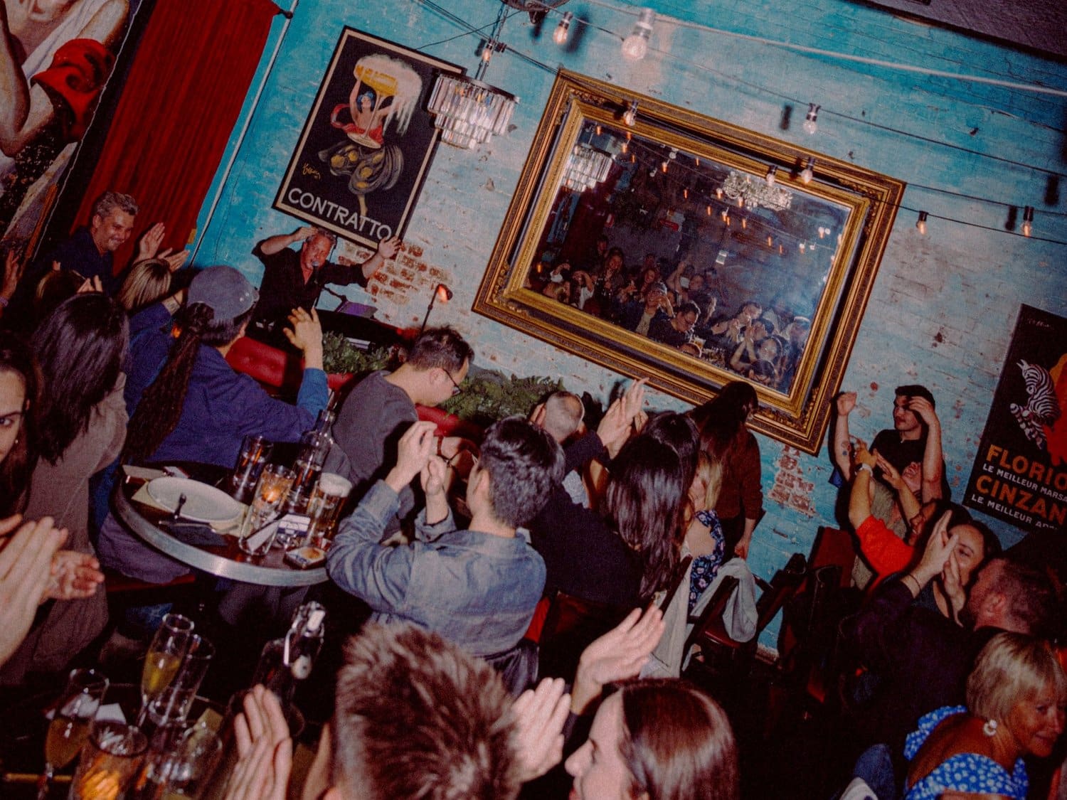 Interior of Murmur piano bar Melbourne