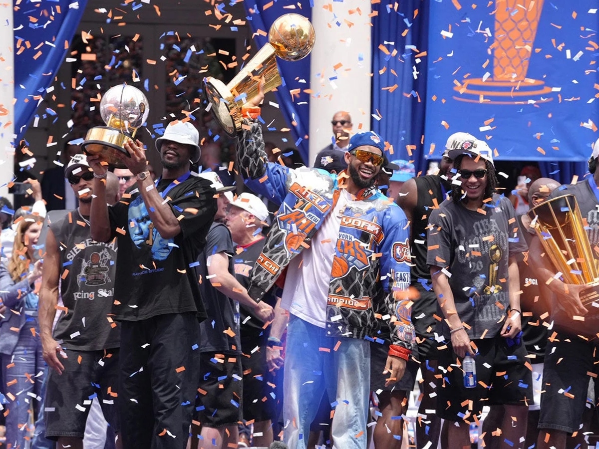 New york city mayor zohran mamdani knicks victory speech 1