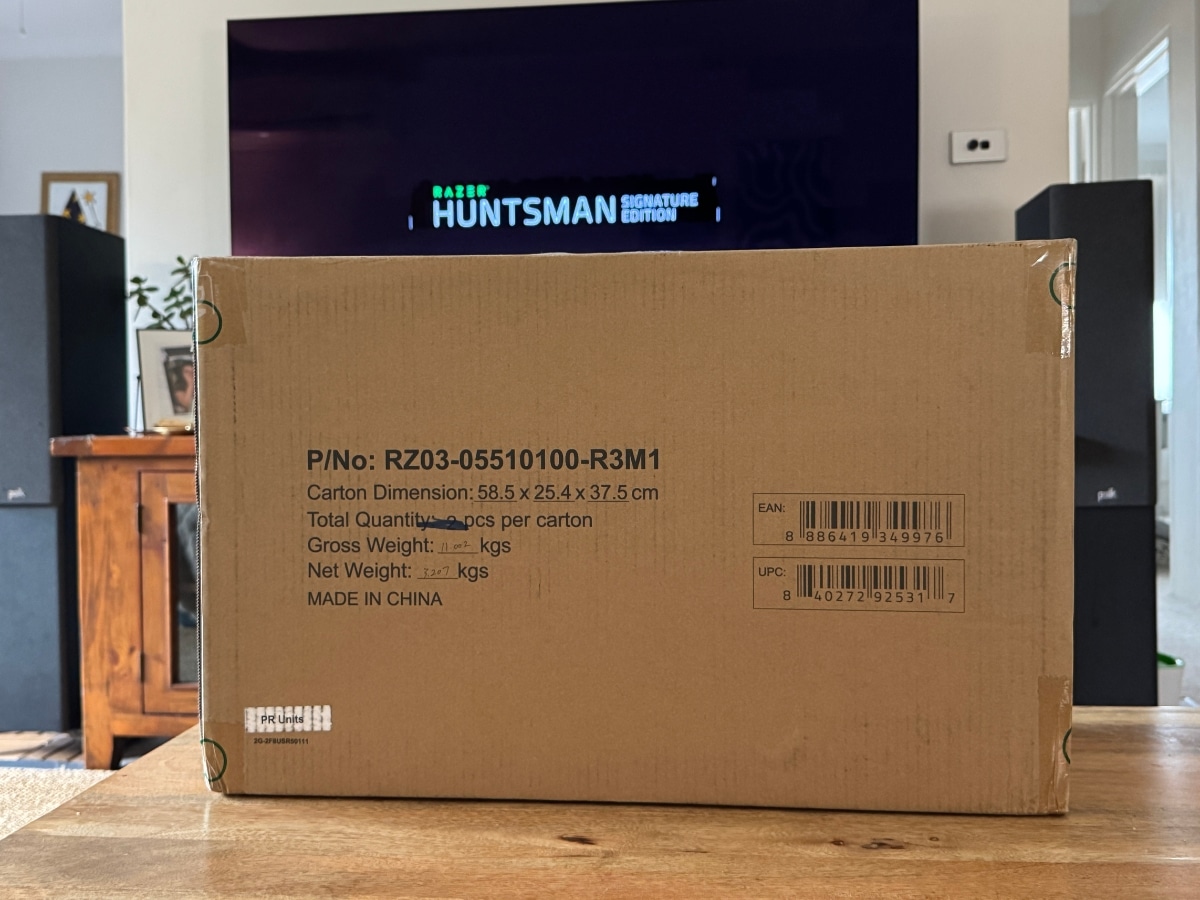 Razer huntsman signature edition gaming keyboard review 1