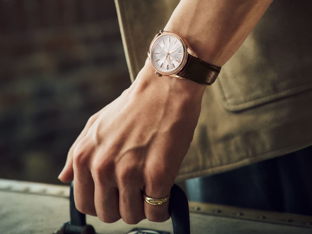 Seiko Presage Tomioka Silk Edition on wrist