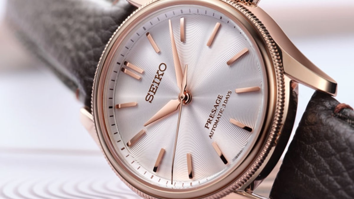 Seiko's New $1,800 Presage Turns Japanese Silk Into a Watch Dial
