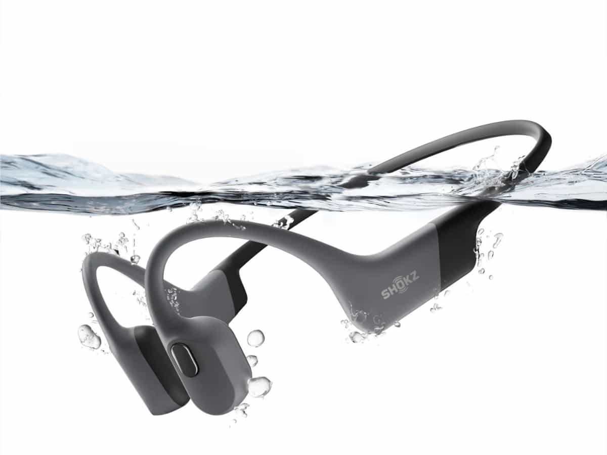 Shokz openswim pro open ear headphones blackgrey