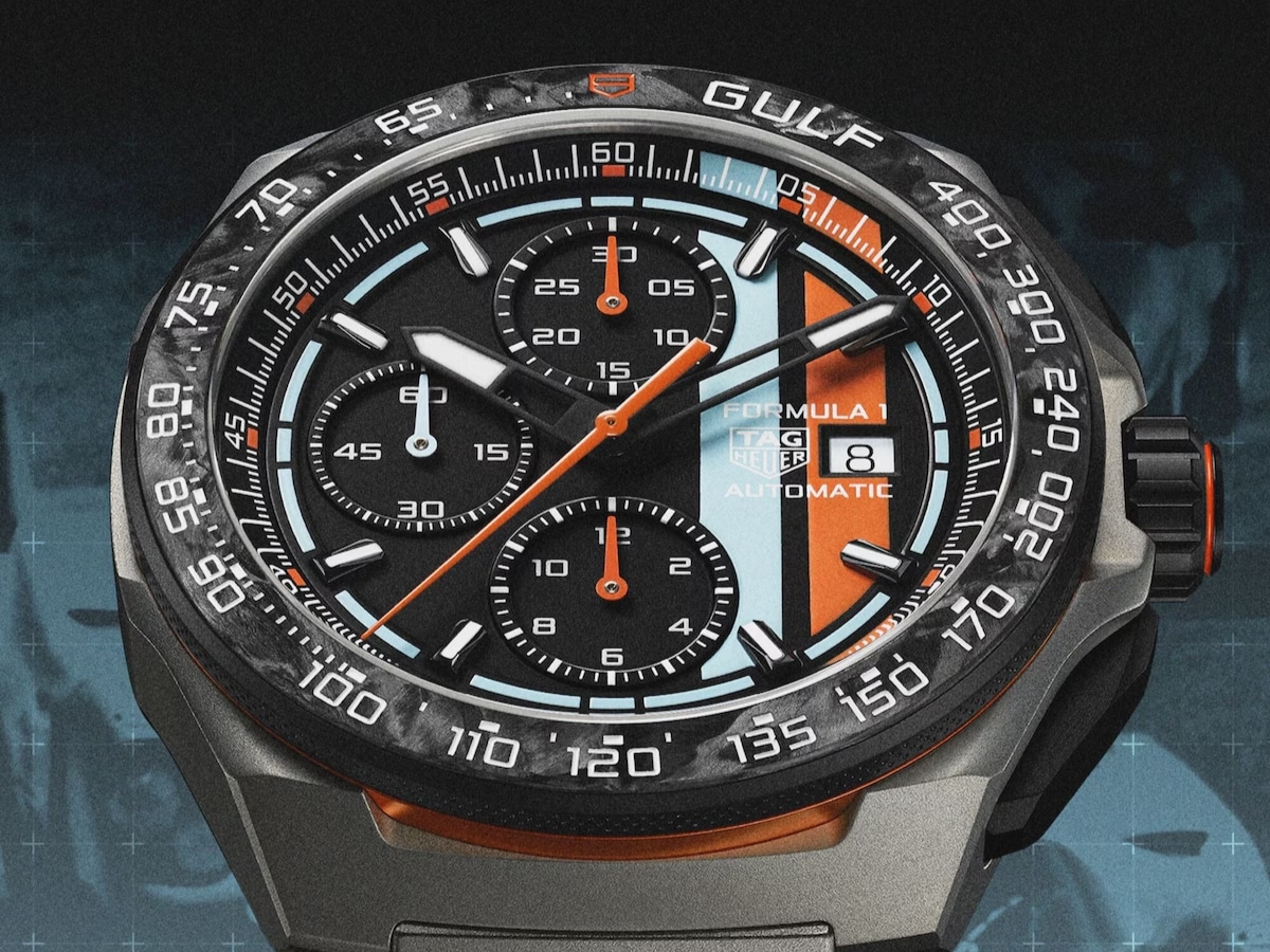 TAG Heuer Unveils Limited-Edition Formula 1 Chronograph x Gulf
