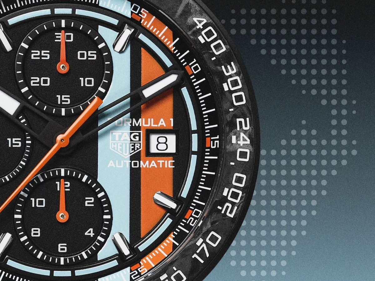Tag heuer formula 1 chronograph x gulf 8