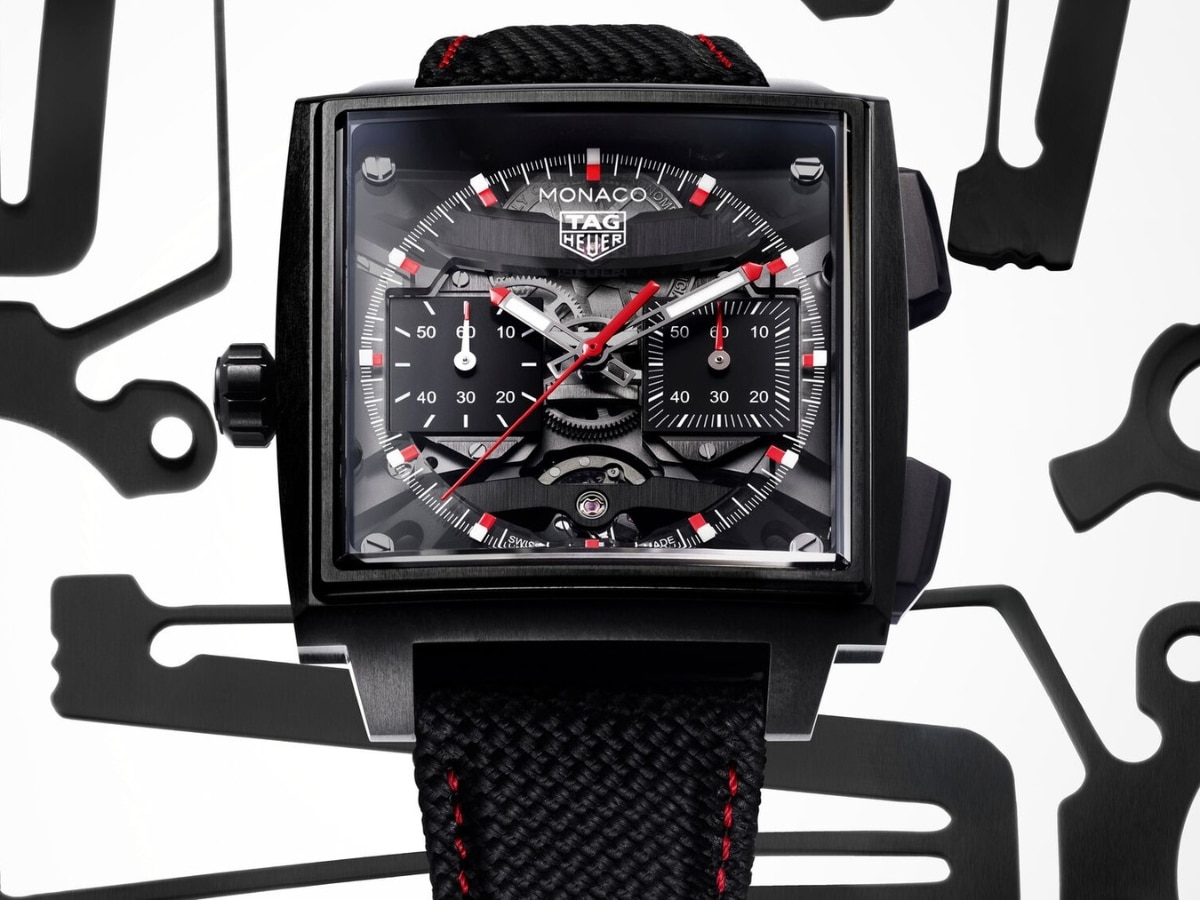 Tag heuer monaco evergraph ref cew5180 ft8122