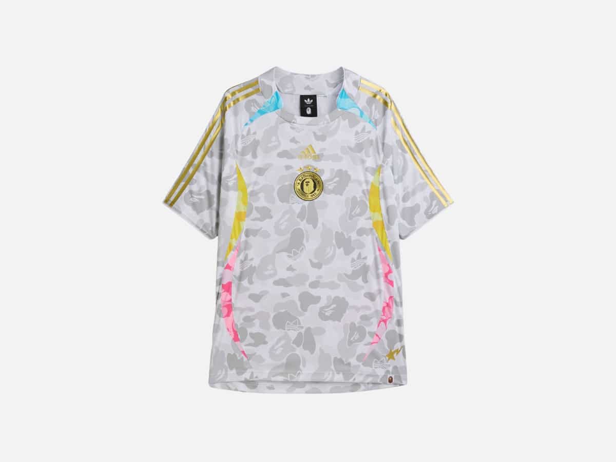 adidas x BAPE FIFA World Cup 2026 Away jersey close up