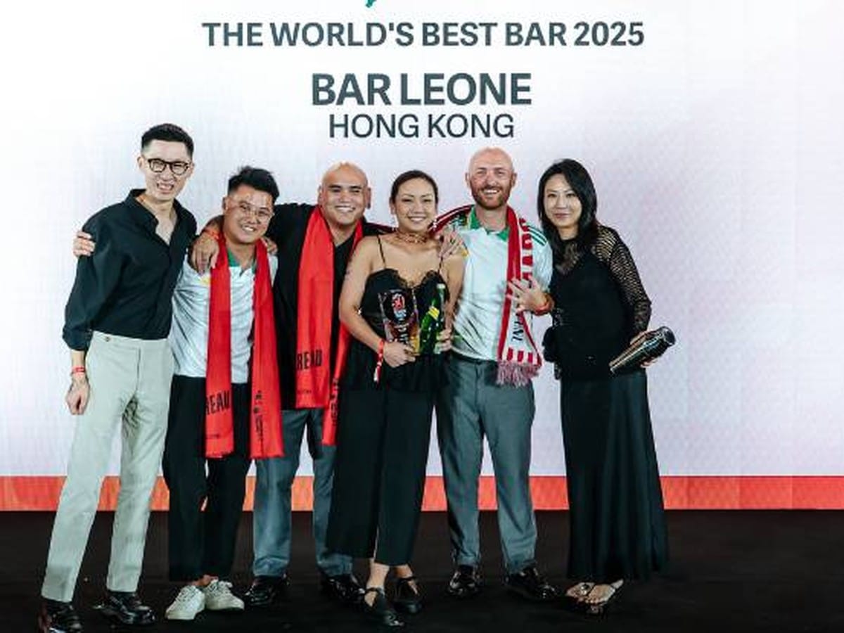 Bar Leone in Central Hong Kong, the world's best bar for 2025