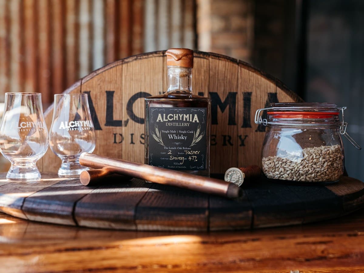 Alchymia Distillery, a Tasmanian whisky distillery