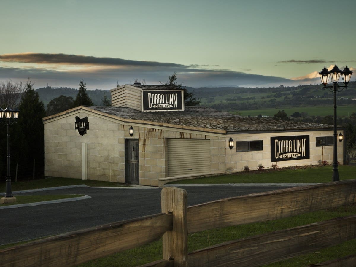 Corra Linn Distillery, a Tasmanian whisky distillery
