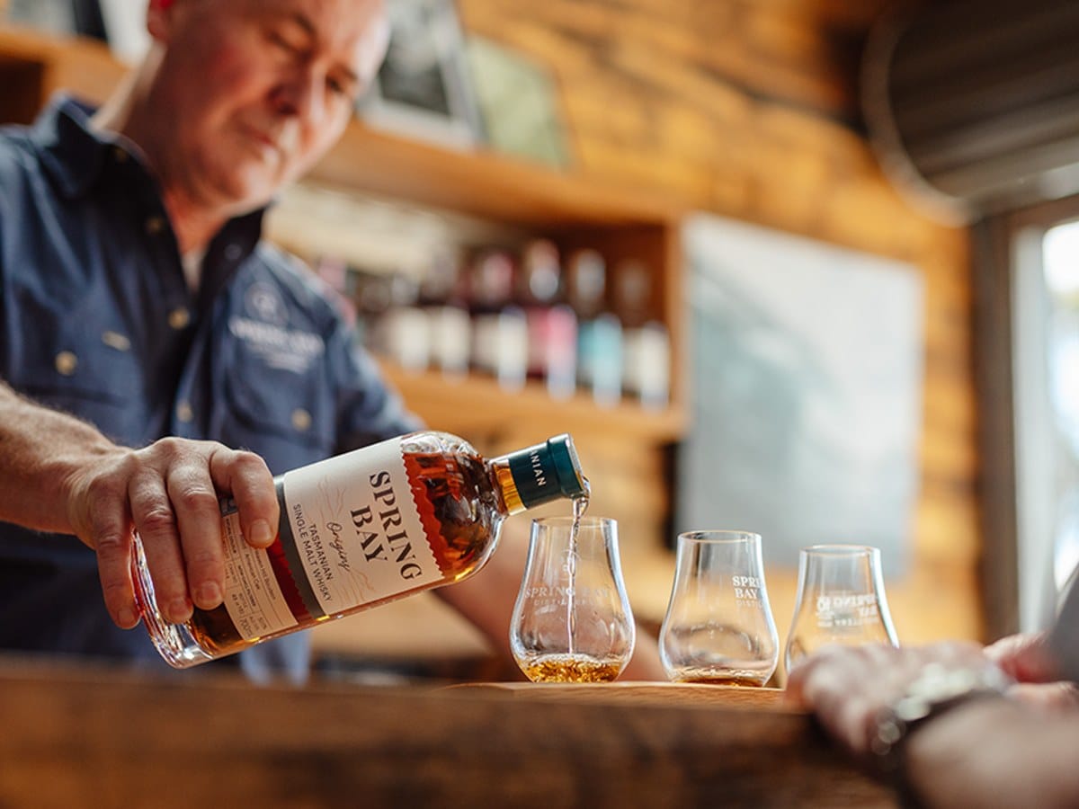 Spring Bay Distillery, a Tasmanian whisky distillery