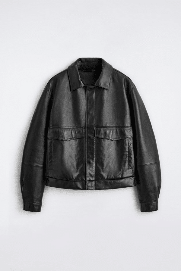 Cos leather blouson