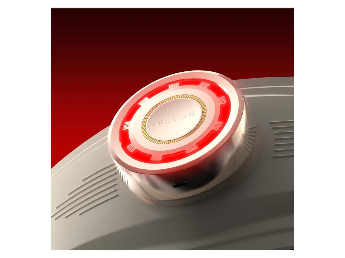 Megelin SlimCore Toning Belt control unit with LED light therapy
