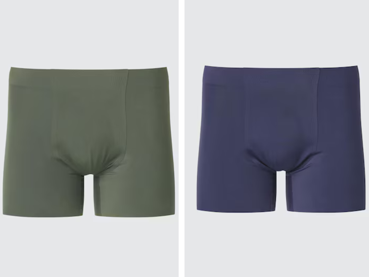 Airism seamless boxer briefs