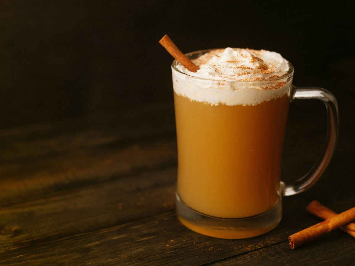 Brown butter fat washed hot buttered rum