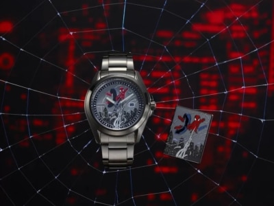 Citizen Unveils Glow-In-The-Dark 'Spider-Man Swings' Eco-Drive Watch