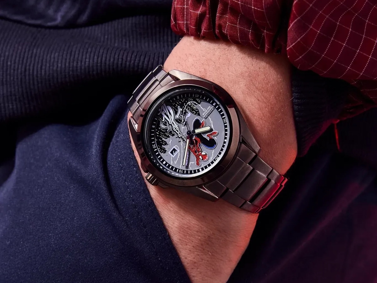 Citizen spider man swings eco drive 6