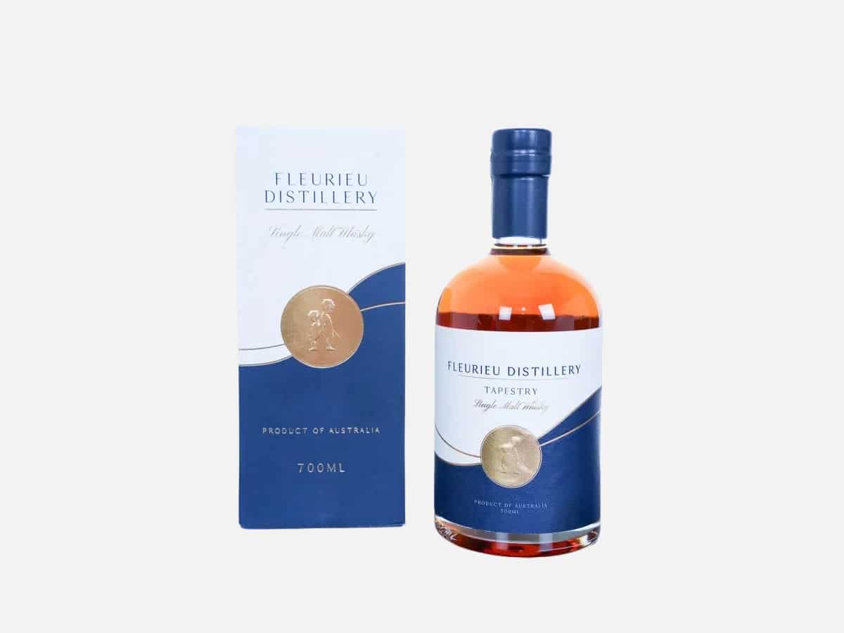 Fleurieu distillery tapestry single malt whisky