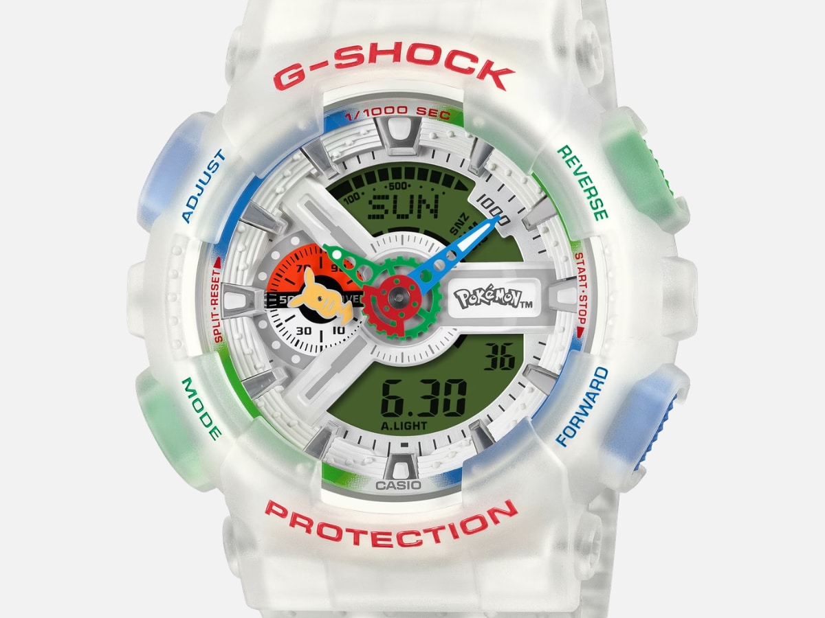 G shock pokémon watch ga 110pkm 7a 7