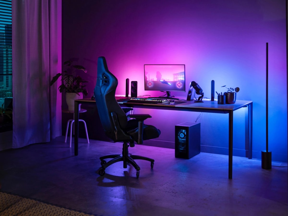 Guide to home lighting - gaming room