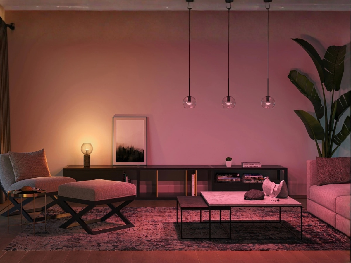Guide to home lighting - the lounge room - phillips hue