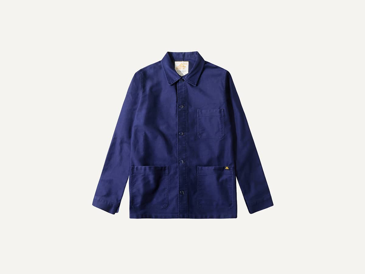 Le mont saint michel genuine work jacket flat lay