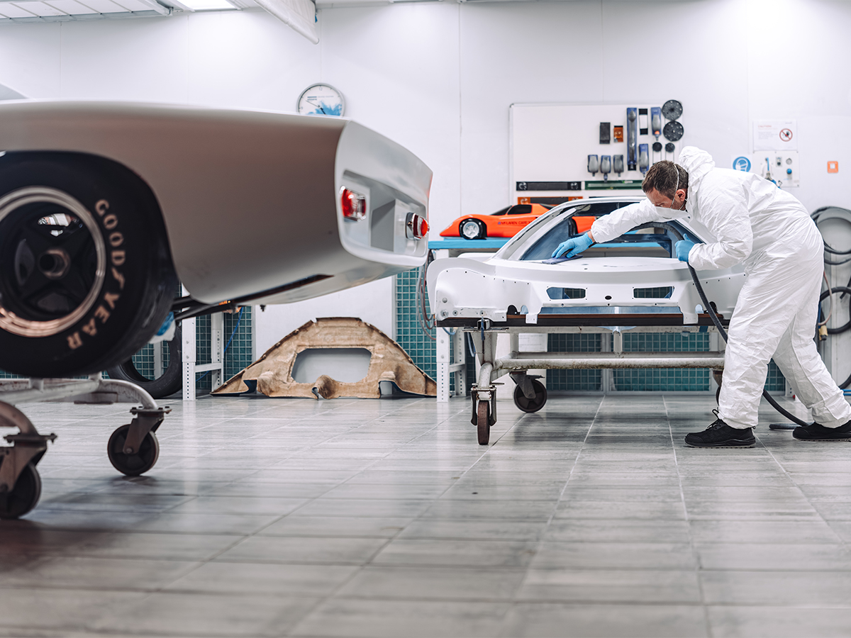 Mclaren m6gt restoration 0013 dsc08926