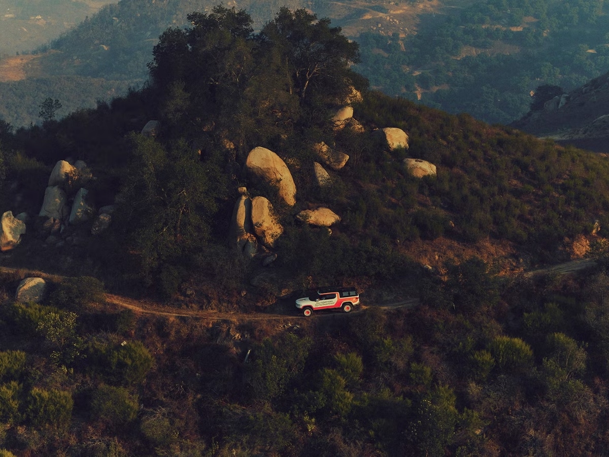 Rivian r1t recharge truck x nike acg 5