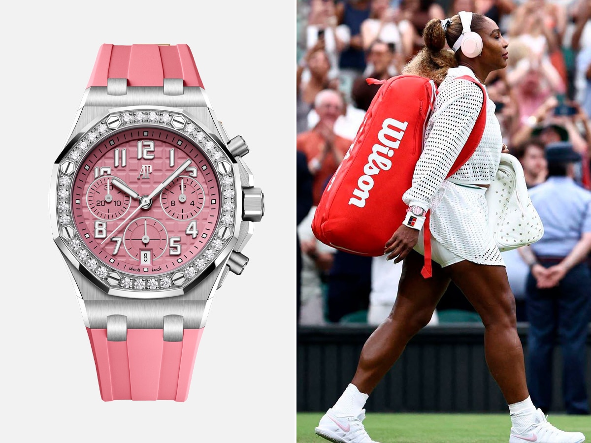 Serena williams wears audemars piguet royal oak offshore ref ref 26430is zz a514ca 01 b image audemars piguet