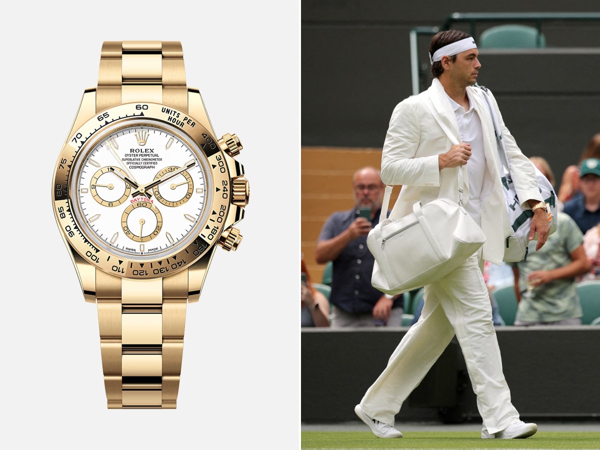Taylor fritz rolex