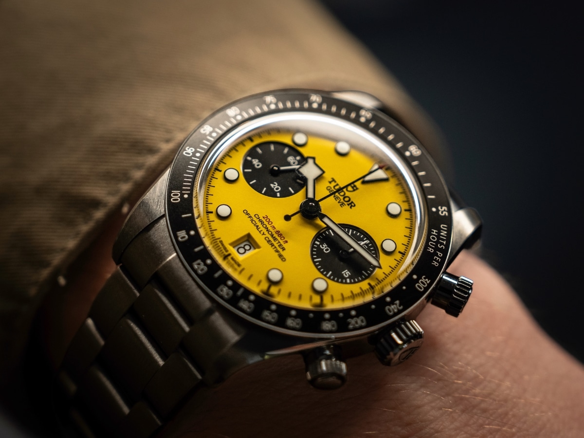 Tudor Black bay Chrono 39 "Bumblebee"