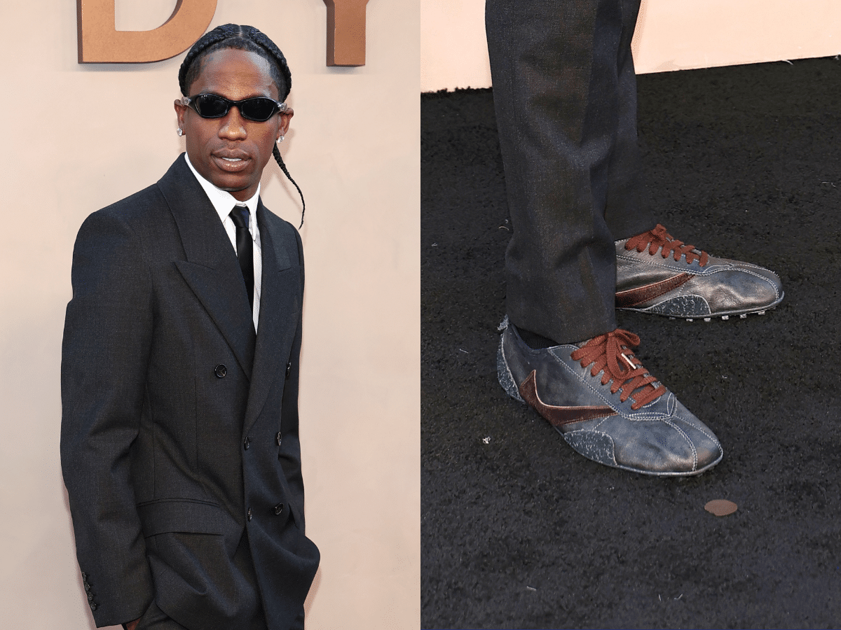 Travis Scott Stepped Onto ‘The Odyssey’ Red Carpet With An Unreleased Nike Moon Shoe