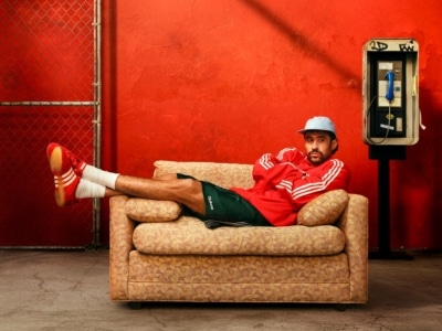 Bad Bunny's adidas Ballerina Fires Up in Flamboyán Red