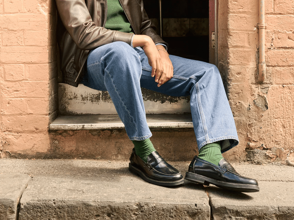 Bared footwear radium loafer