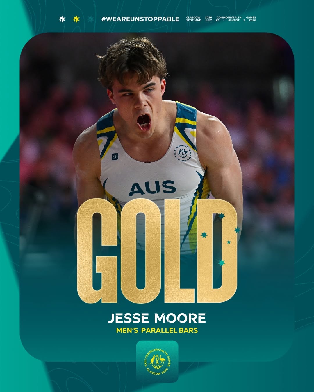 Jesse Moore, Men's Parallel Bars, Glasgow 2026 Commonwealth Games