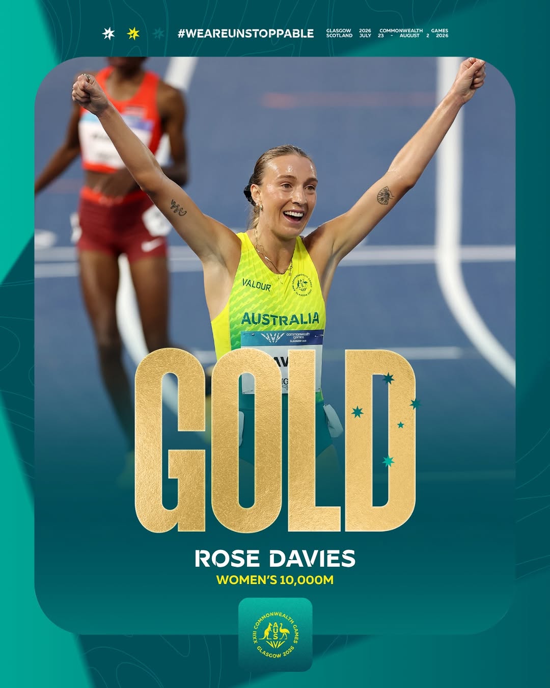 Rose Davies, Women's 10,000m, Glasgow 2026 Commonwealth Games