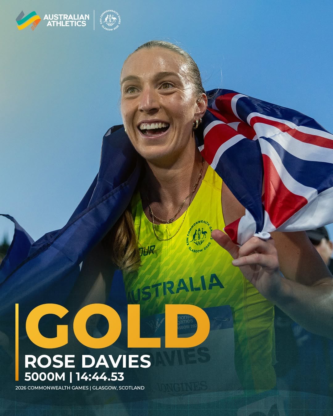 Rose Davies, Women's 5000m, Glasgow 2026 Commonwealth Games