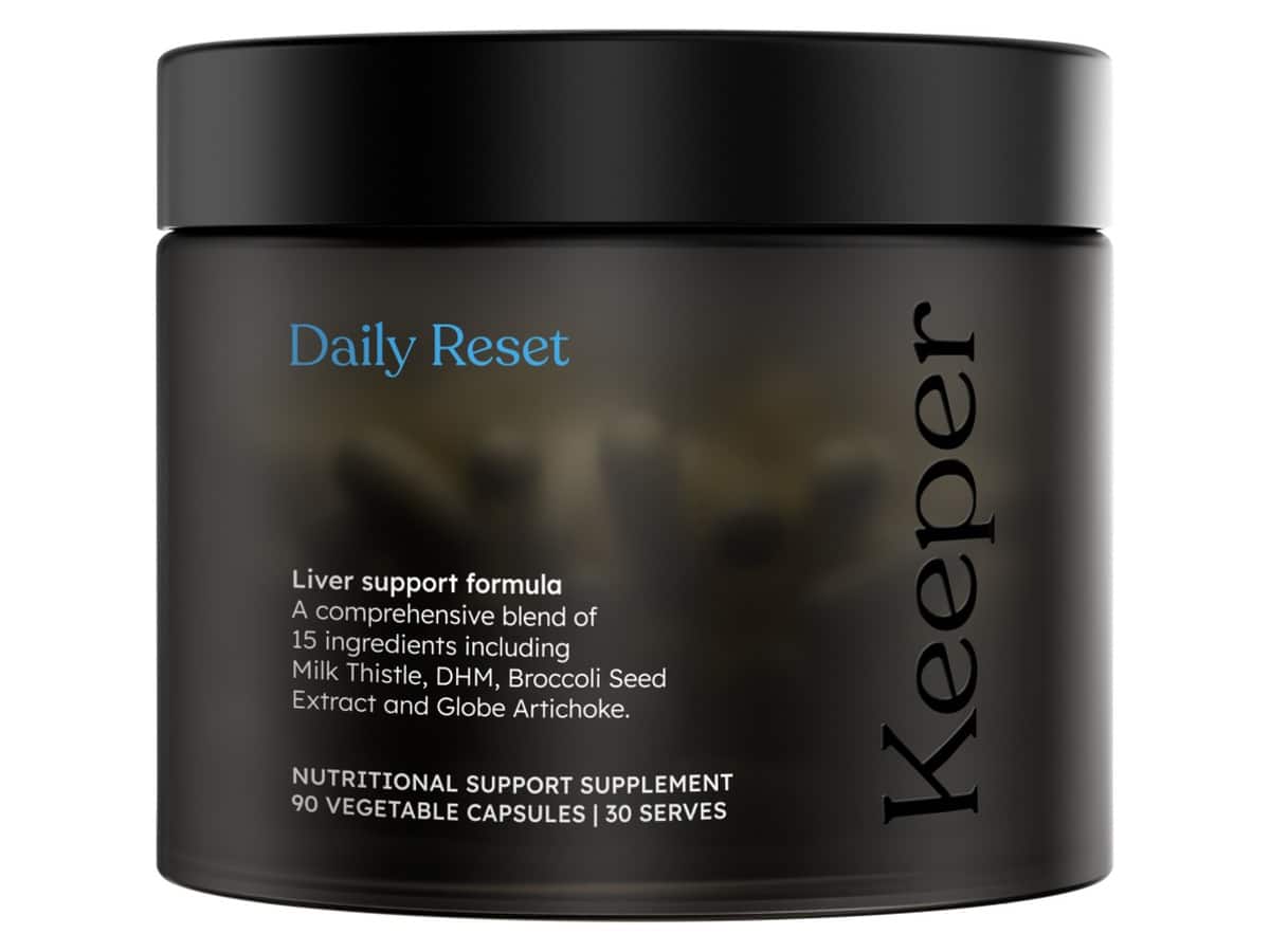 Keeper Health Daily Reset 90 vegetable capsule tub