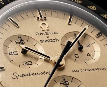 The Limited-Edition MoonSwatch 1969 Costs $900, But It Has $1,500 Worth of Gold Inside