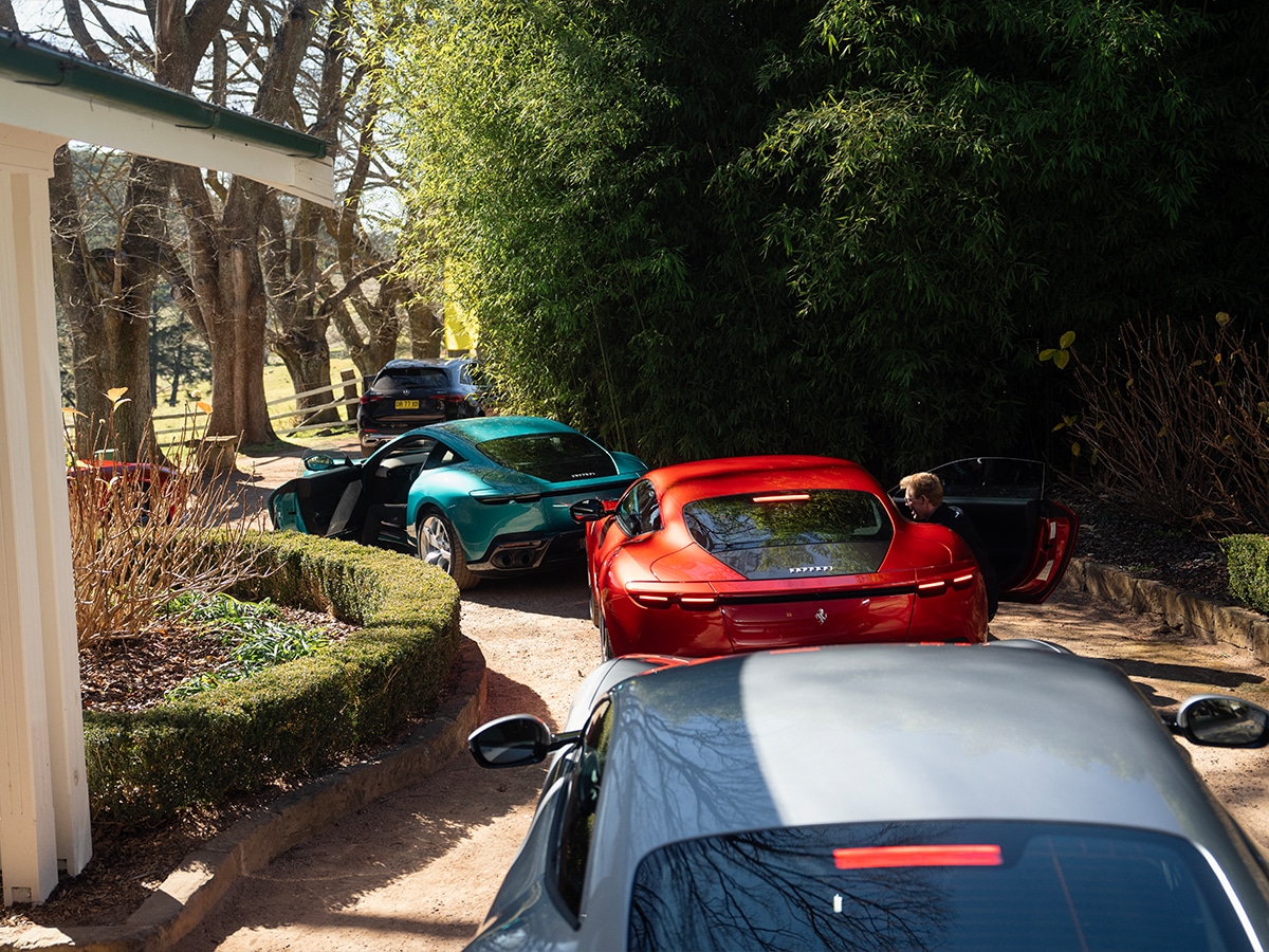 2026 ferrari amalfi drive day rear end